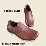 Sepatu Santai Pria Kulit dari Kulit Sapi