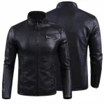 Jaket Kulit Pria Asli Jaket Kulit Domba Garut Warna Hitam